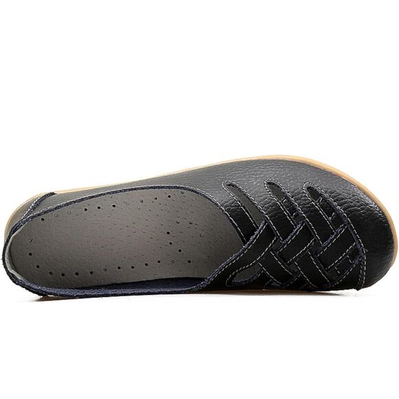 VenusCelia Women's Comfort Walking Casual Flat Loafer, Size 8 Stylish Footwear - Picture 2 of 7